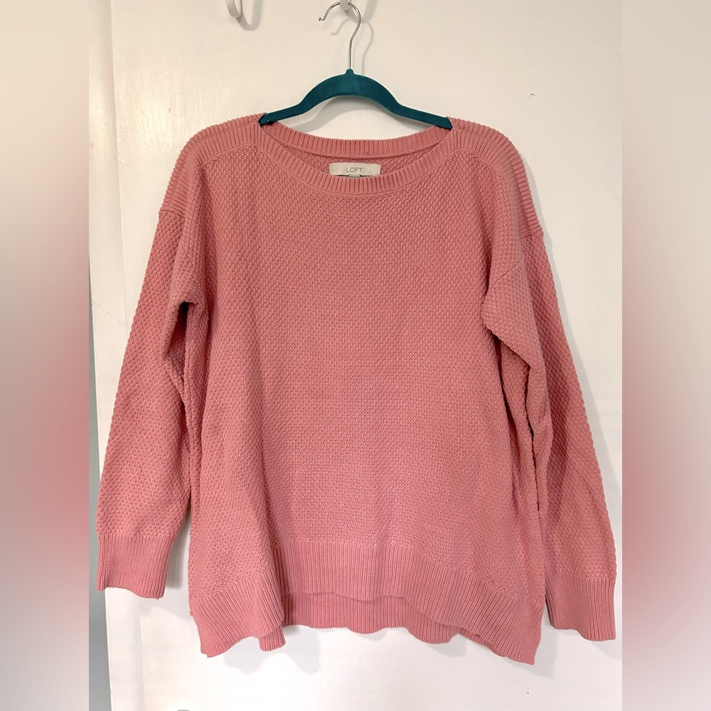 Oversized sweater tunic